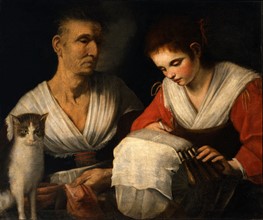 Gabrielli, The lacemaker and her teacher