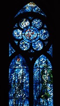 Chagall, Vitrail de l'abside de la cathédrale de Reims
