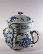 Delftware Posset Pot