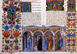 Bible of Borso d'Este, The Book of Jacob (detail)