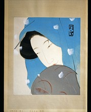 Tsunetomi, Woman in the snow