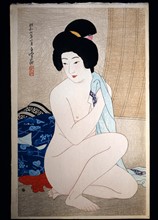 Hakuho, Jeune femme après le bain