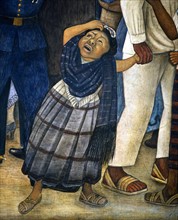 Rivera, Rêve d'une après-midi dominicale à l'Alameda Central (détail)