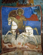 Saint George killing the dragon