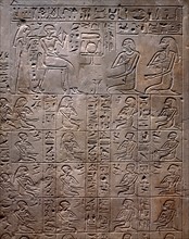 Stèle pour le défunt Siptah, scribe de la Grande Prison