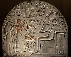 Stèle pour le défunt Ramose, " responsable des domestiques du Pharaon "