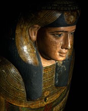 Sarcophagus of the late Cesraperet, wetnurse of the Pharaoh's daughter Taharqua