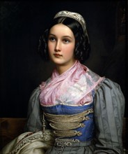Stieler, Portrait de Helene Sedelmayer