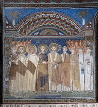 Basilique Sant'Apollinare in Classe à Ravenne, mosaïque de l'abside