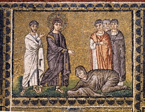 Basilica of Sant'Apollinare Nuovo, Ravenna: The Healing of the Hemorrhagic Woman