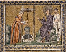Basilica of Sant'Apollinare Nuovo, Ravenna: Christ and the Samaritan woman