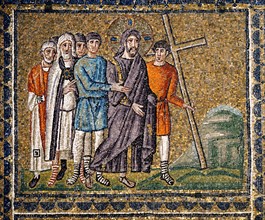 Basilica of Sant'Apollinare Nuovo, Ravenna: Jesus taken to Calvary