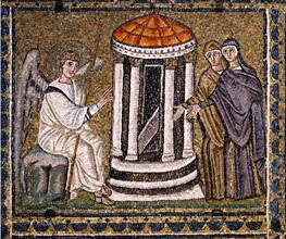 Basilique Sant'Apollinare Nuovo à Ravenne : Les Saintes femmes au tombeau