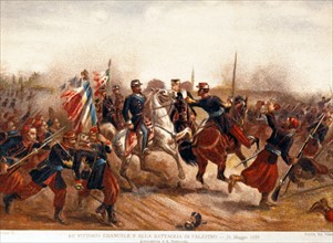 Pontremoli, Victor-Emmanuel II à la bataille de Palestro