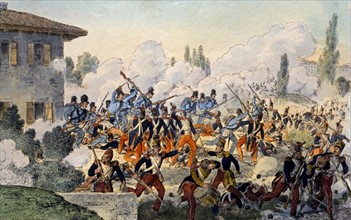 La bataille de Palestro le 3 Mai 1859