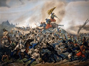 The battle of Magenta, 4 June 1859
