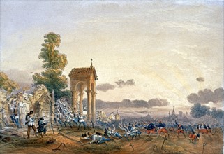 Episode de la bataille de Magenta, le 4 Juin 1859