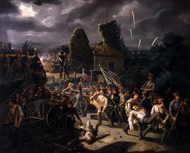Révolution de 1848. Défense et évacuation de La Rocchetta à Vicence