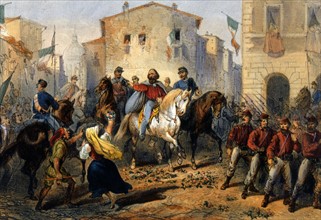 Entrée de Garibaldi à Messine
