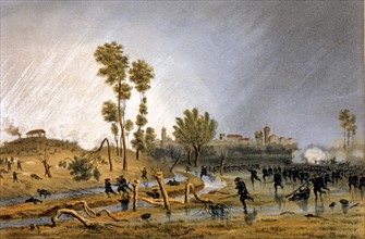 La 4e Division "Cialdini" à la bataille de Palestro en 1859