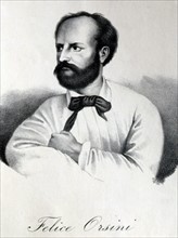 Portrait de Felice Orsini