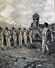 Exécution de Joaquim Murat le 13 octobre 1815