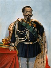 Portrait de Victor-Emmanuel II de Savoie, Roi d'Italie