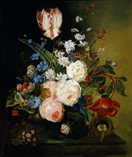Petter, Composition de fleurs