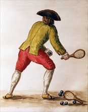 Van Grevenbroeck, Noble with a racket