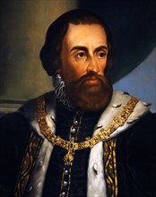 Portrait of Ferdinand I (detail)