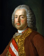 Francois 1er, empereur germanique et duc de Lorraine (détail)