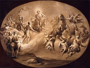 Zampa, Helios giving his chariot to Phaeton