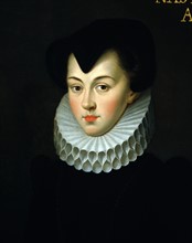 Portrait d'Elisabeth d'Autriche (détail)