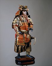 Statuette of samurai
