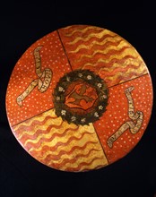 Painted shield