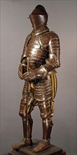 Horse soldier's armour "alla leggera" in burnished steel