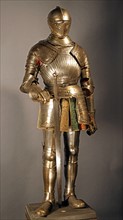 Armure de soldat à cheval, avec grande épée