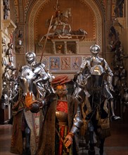 Hall of the Stibbert Museum in Florence