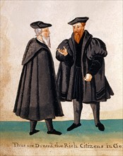 Merchants in the city of Genoa