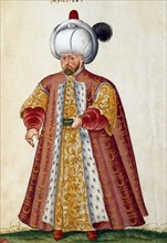 Costume du maitre des cérémonies à la Cour du Sultan