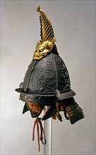 Namban-Kabuto: helmet with sea dragon at the top