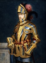 Collector Frederick Stibbert in parade armor