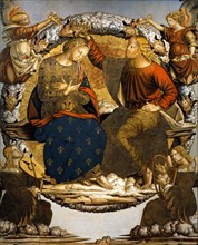 Bernardino di Mariotto, The Coronation of the Virgin Mary