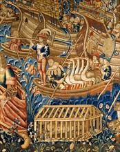 L'expédition de Vasco de Gama à Calicut (détail)