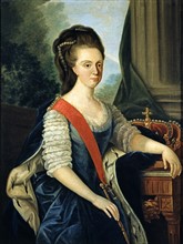 Portrait de la Reine Marie 1ère du Portugal
