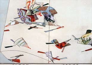 Kaigai Tennen, Projet de tissu pour kimono