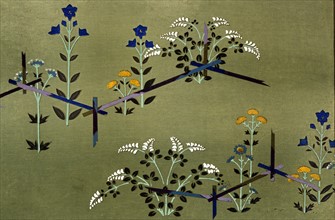 Kamisaka Sekka, Myriade de plantes en fleurs
