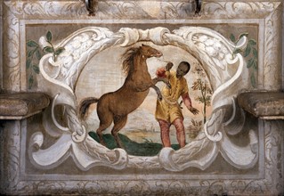 Giulio Carpioni, Dompteur de chevaux