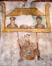 Eglise de San Procolo, Saint Proculus quitte Vérone à cause des persécutions des romains contre les chrétiens