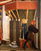 Giovanni di Ser Giovanni, Cassone Adimari. Mariage entre Boccaccio Adimari et Lisa Ricasoli